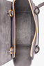 Celine 2021 Grey Grained Leather Nano Belt Bag with Strap