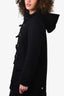 Burberry Brit Black Wool Duffel Coat Size 4 US