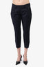 Prada Wool Black Capri with Button Pants size 42