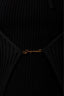 Jacquemus Black Ribbed 'La Maille Pralu Longue' Cardigan Size 44