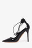 Jimmy Choo Black Patent Leather 'Vita' Heels Size 36
