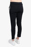 Zadig & Voltaire Black with Side Logo Strip Long Pants Size 34