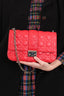 Christian Dior 2013 Red Lambskin Cannage Medium Miss Dior Flap Bag