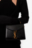 Saint Laurent 2020 Black Grained Leather Mini Cassandra Top Handle with Strap