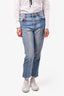 Isabel Marant Etoile Blue Denim Tapered Jeans Size 36