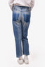 Isabel Marant Etoile Blue Denim Tapered Jeans Size 36
