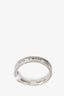 Tiffany & Co Silver T&CO Thin Band Ring
