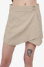 Veronica Beard Khaki Thomas Mini Skirt Size 4