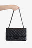 Chanel 2008/09 Black Calfskin Leather 2.55 Reissue 226 Classic Double Flap Bag
