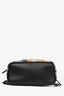 Fendi Black Floral Print Mini Backpack