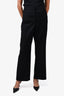 Stella McCartney Black Wide Leg Trousers Size 42