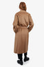 Max Mara Camel Manuela Icon Belted Coat size 46