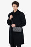 Christian Dior Beige/Black Oblique Jacquard Lingot 22 Bag