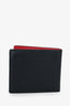 Fendi Black Leather Monster Eyes Bi-fold Wallet