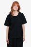 Homme Plisse Issey Miyake Black Pleats T-Shirt size 1