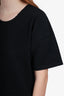 Homme Plisse Issey Miyake Black Pleats T-Shirt size 1