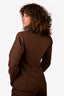 Camila Coelho Brown Tailored Blazer Size XS