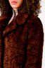 Lovers + Friends Brown Teddy 'Romy' Coat Size XS