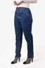 Anine Bing Dark Blue Wash Denim Straight Leg Jeans Size 29