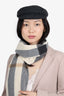 Isabel Marant Grey Wool "Evie" Messenger Hat Size 56