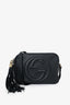Gucci Black Leather Soho Disco Camera Crossbody