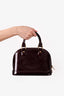 Louis Vuitton 2014 Amarante Vernis Leather Alma BB with Strap