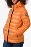 Canada Goose Orange Down 'Cypress' Hooded Jacket Size M