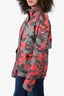 Canada Goose Green/Pink Camouflage 'Elmira' Jacket Size M