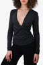 Frame Dark Grey Knot Front Top Size S