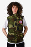 Canada Goose Green Camouflage 'Garson' Vest Size XS Mens