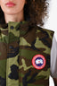 Canada Goose Green Camouflage 'Garson' Vest Size XS Mens