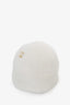 Miu Miu White Shearling Hat