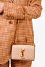 Saint Laurent Beige Leather Small Kate Crossbody