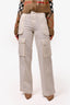 Frame White Hight Waisted Cargo Trousers Size 24
