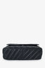 Balenciaga Black Lambskin Jacquard Medium BB Round Shoulder Bag