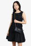 Gucci Black Matelasse Marmont Mini Chain Bag