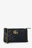 Gucci Black Matelasse Marmont Mini Chain Bag