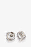 Tiffany & Co. Sterling Silver Open Heart Earrings