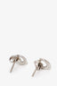 Tiffany & Co. Sterling Silver Open Heart Earrings