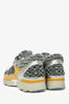Pre-loved Chanel™ Gold Tweed Sneakers Size 38