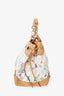Louis Vuitton 2009 Murkami White/Multicolor Ursula Shoulder Bag