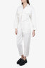Citizens of Humanity White Denim Jumpsuit size Medium