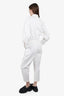 Citizens of Humanity White Denim Jumpsuit size Medium