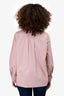 Isabel Marant Etoile Purple Ruffle Lace Collar Blouse Est. Size M