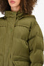 Sandro Green Oversized Puffer Size 6