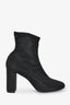 MM6 Maison Margiela Black Stretch Ankle Boots Size 40
