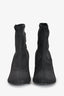 MM6 Maison Margiela Black Stretch Ankle Boots Size 40