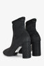 MM6 Maison Margiela Black Stretch Ankle Boots Size 40