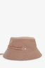 Hermès 2023-24FW Tan Wide-brimmed Buckle Hat Size 57