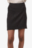Fendi Brown/Grey Zucca Printed Skirt Size 38